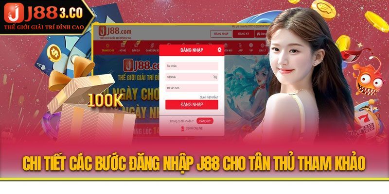 Đăng nhập nhanh trong 3 bước