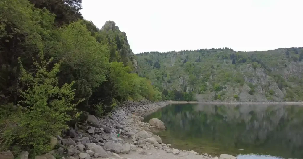 Le Lac Blanc. Joli détour sur la route des Crêtes des Vosges