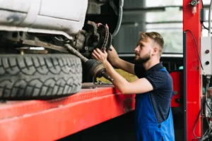Image de l'article : 🚛 Problèmes de suspension camion : signes, diagnostic et solutions