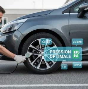 Image de l'article : 🚗 Pression pneus Renault Clio 4 : guide complet