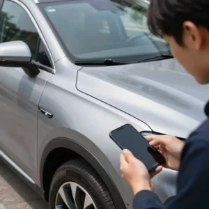 Image de l'article : État des lieux voiture de location : points essentiels à vérifier
