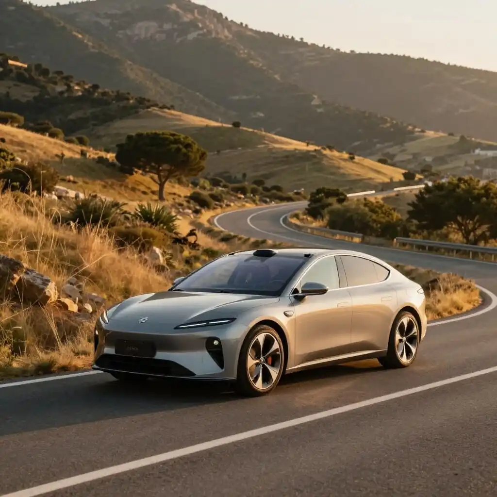 Préparation d'un road trip en voiture électrique