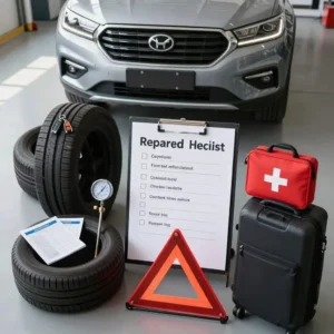 Image de l'article : 15 vérifications essentielles avant un long trajet en voiture