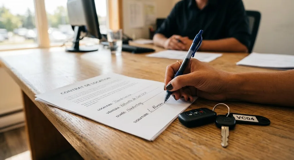 Contrat de location de voiture sans permis